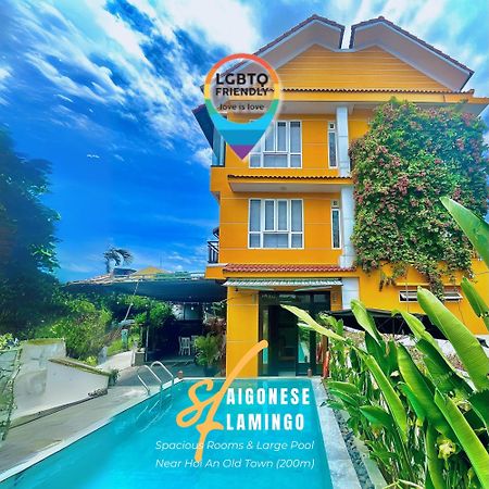 Flamingo Villa Homestay - Big Rooms With Balcony - Close To Hoi An Old Town 200M & Temple Bridge - Large Outside Pool For Sun Bathing Extérieur photo