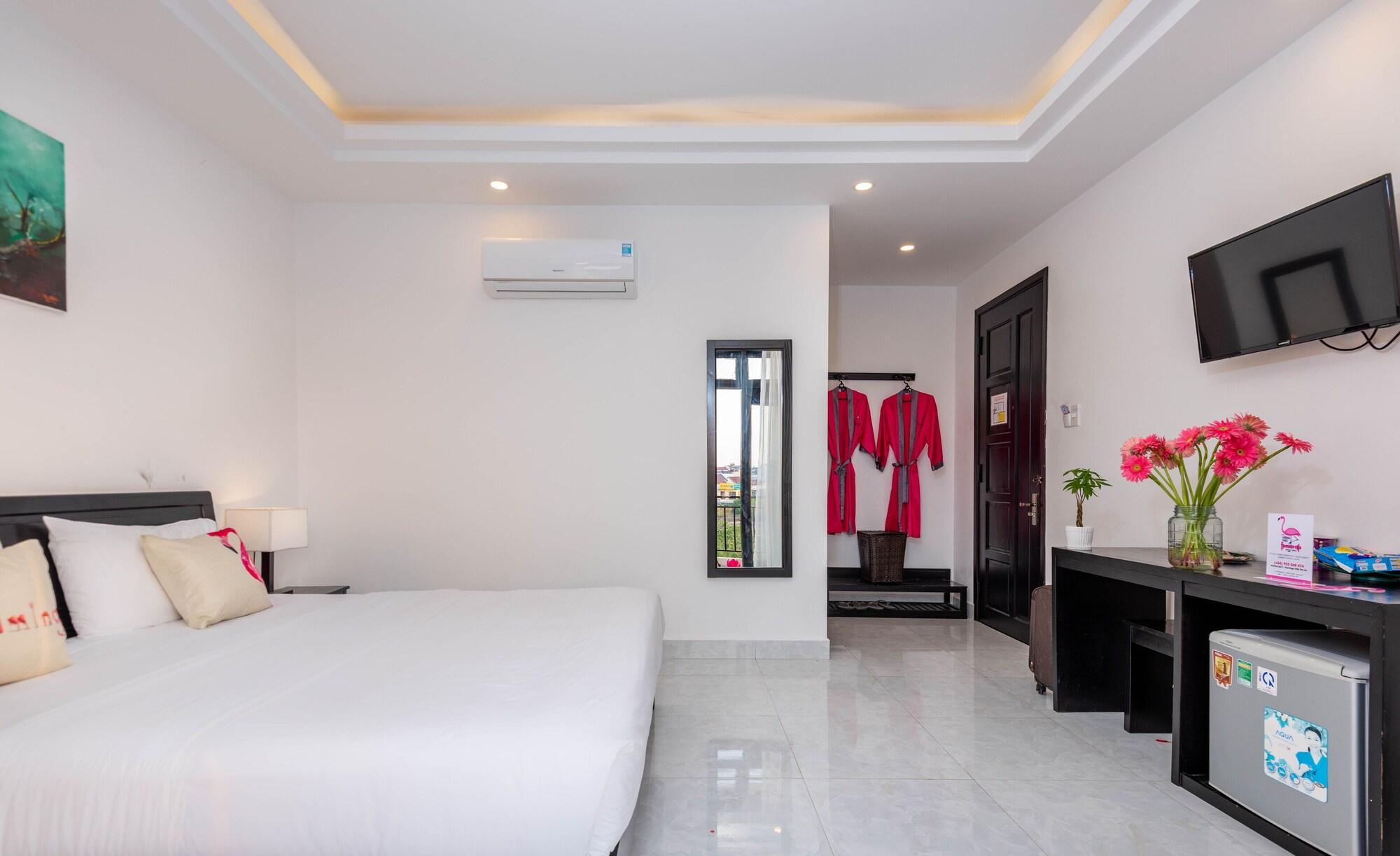 Flamingo Villa Homestay - Big Rooms With Balcony - Close To Hoi An Old Town 200M & Temple Bridge - Large Outside Pool For Sun Bathing Extérieur photo