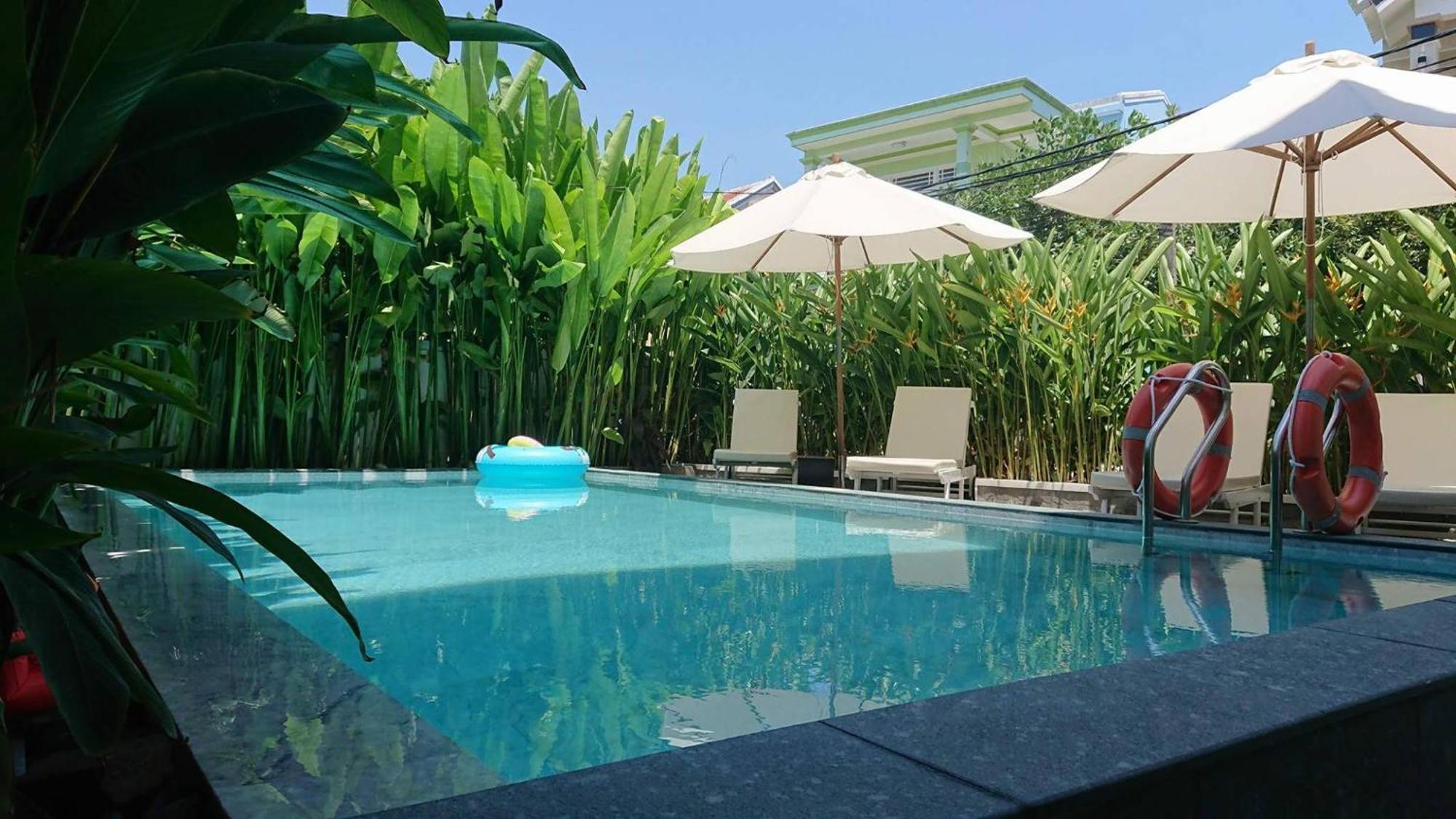 Flamingo Villa Homestay - Big Rooms With Balcony - Close To Hoi An Old Town 200M & Temple Bridge - Large Outside Pool For Sun Bathing Extérieur photo